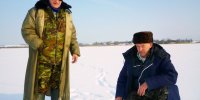 Областные соревнования по подледному лову рыбы среди руководителей предприятий ЖКХ февраль 2013