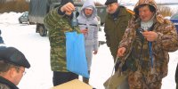Областные соревнования по подледному лову рыбы среди руководителей предприятий ЖКХ февраль 2013