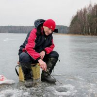 Областные соревнования по подледному лову рыбы среди руководителей предприятий март 2014